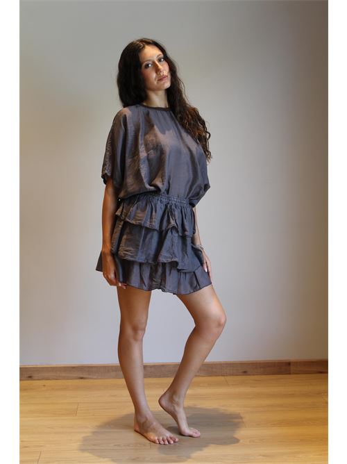 Gonna mini con balze DIECI MINUTI | 933231